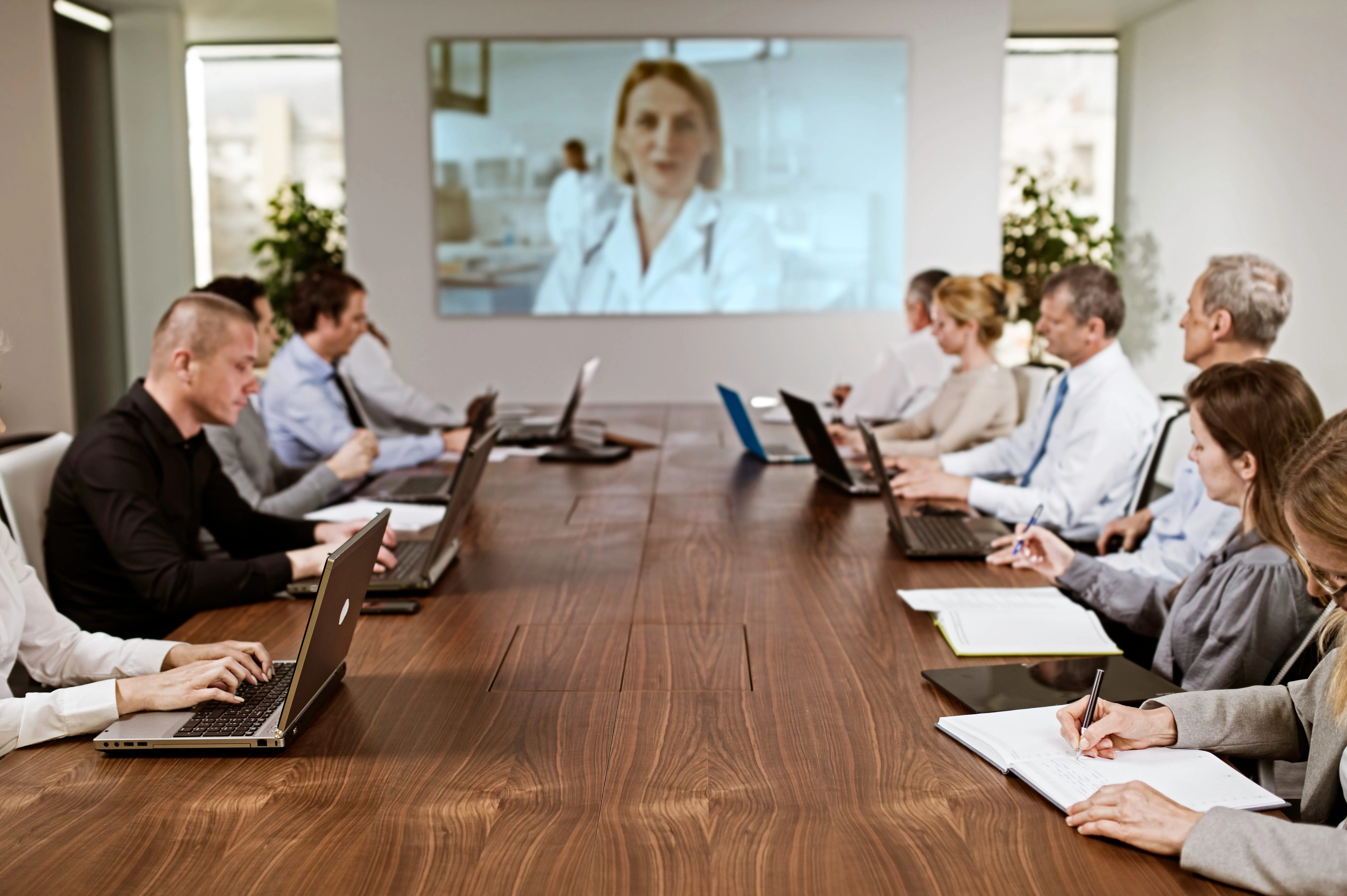Value Analysis Committee meeting environment in a healthcare system